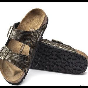Birckenstock Python Microfiber Sandals